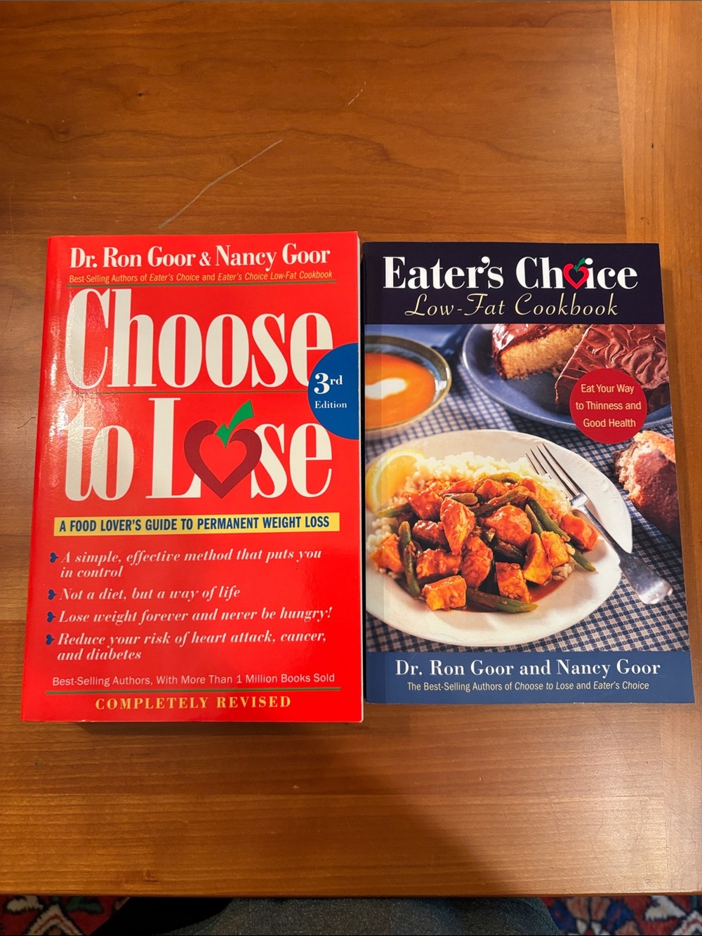 Choose to Lose & Eater's Choice Cookbook Bundle  by Dr Ron Goor and Nancy Goor